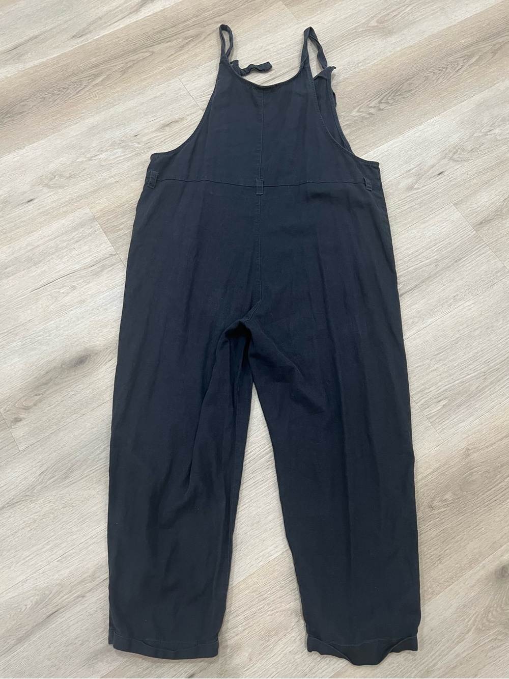 Universal Thread Black Linen Overalls - Picture 3 of 4